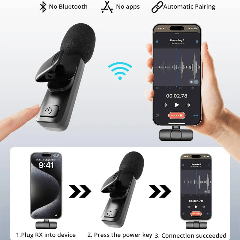 ClipPro Mini Wireless Lavalier Mic