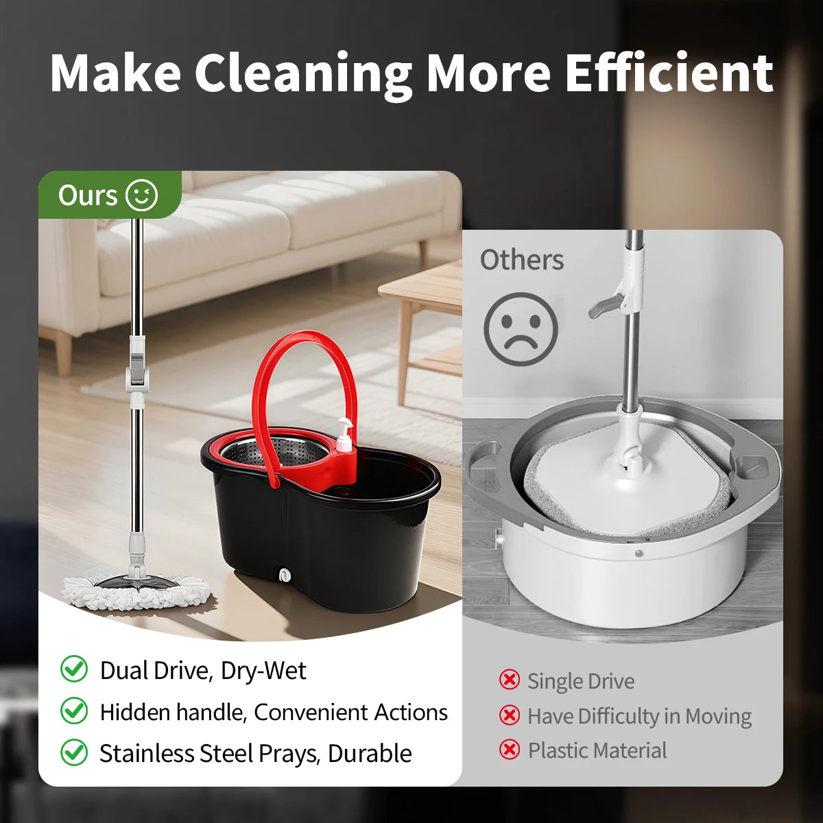 DualMotion Spin Mop Kit